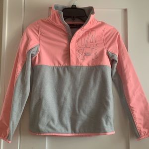 Under Armor girls fleece pullover.